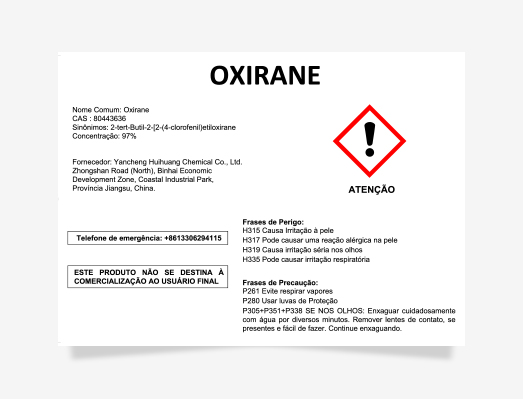 環(huán)氧乙烷氣體?；穱O頭標(biāo)簽